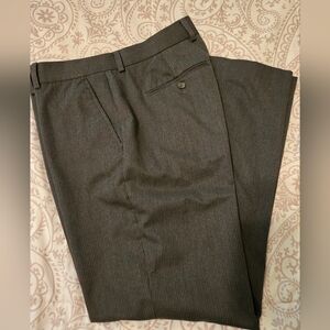 Express Producer Charcoal Pinstripe Dress Pants, 31x30